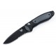 Benchmade Boost 590SBK Drop Point Bicolor Hoja Negra Filo Mixto