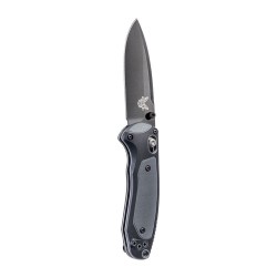 Benchmade Mini Boost 595BK Drop Point Bicolor Hoja Negra