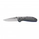 Benchmade Mini Griptilian 556-1 Drop Point Gris