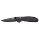 Benchmade Mini Griptilian 556BK-S30V Drop Point Negra Hoja Negra