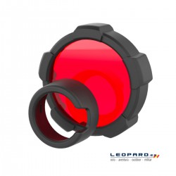 Filtro Rojo + Protector Led Lenser Para Linterna MT18