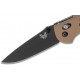 Benchmade Griptillian 551BKSN-S30V Drop Point Desert Hoja Negra