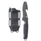 Benchmade H20 112SBK-BLK Drop Point Con Gancho Negro