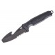 Benchmade H20 112SBK-BLK Drop Point Con Gancho Negro