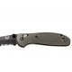 Benchmade Mini Griptillian 556SBKOD-S30V Drop Point Verde Hoja Negra Filo Mixto