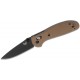 Benchmade Mini Griptillian 556BKSN-S30V Drop Point Coyote Hoja Negra