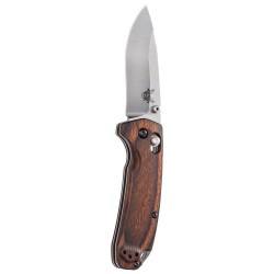 Benchmade North Fork 15031-2 Drop Point Marrón