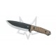 Fox Bushman Canvas Micarta OD Green