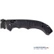 Benchmade Bedlam 860SBK Trailling Point Negra Hoja Negra Filo Mixto