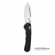 Benchmade Vallation 407 Drop Point Negra