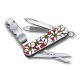 Victorinox - Navaja Suiza Multiusos Nail Clip 580 Flores