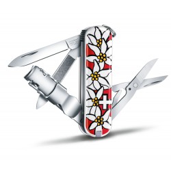 Victorinox - Navaja Suiza Multiusos Nail Clip 580 Flores