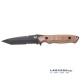 Benchmade Nimravus 141SBKSN Tanto Coyote Hoja Negra Filo Mixto Funda Nylon