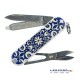 Victorinox - Navaja Suiza Multiusos Classic SD Mosaico Al-Andalus Flor Azul 7 usos