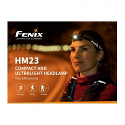 Linterna Frontal Fenix HM23 240 Lumens