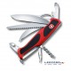 Victorinox - Navaja Suiza Multiusos Delémont Ranger Grip 57 Hunter Roja