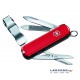 Victorinox - Navaja Suiza Multiusos Nail Clip 580 Roja