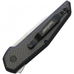 Kershaw Fraxion Linerlock Black Satin