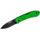 Ka-Bar Dozier Folding Hunter Kelly Green Hoja Negra