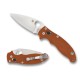 Spyderco Manix 2 Burnt Orange G10 CPM REX 45 Sprint Run