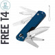 Leatherman Free T4 Azul 12 Usos