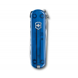 Victorinox - Navaja Suiza Multiusos Nail Clip 580 Azul Translúcido