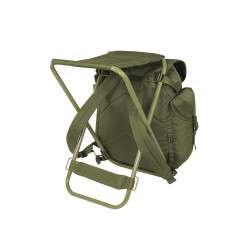 Chaleco mochila de caza Suede Jungla Pro 18 litros Nature by