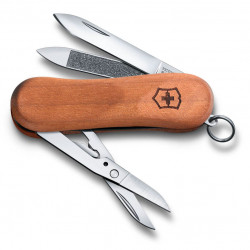 Victorinox - Navaja Suiza Multiusos Delemont EvoWood 81