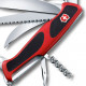 Victorinox - Navaja Suiza Multiusos Delémont Ranger Grip 57 Hunter Roja