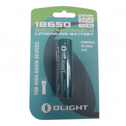 Bateria Recargable Olight 18650 3200 mA con PCB