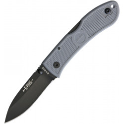 Ka-Bar Dozier Folding Hunter Gray Hoja Negra