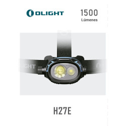 Linterna Frontal Olight H27-E 1500 Lumens