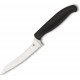 Spyderco Z-Cut Kitchen Knife Black Serrado