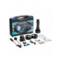 Linterna Olight Warrior X Turbo 1100 Lumens KIT Caza Recargable