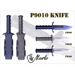 Marto P9010-Knife Funda Negra Hoja Negra