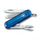 Victorinox - Navaja Suiza Multiusos Classic SD 7 usos Azul Traslúcido