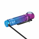 Linterna Frontal Olight Perun Purple Gradient 2000 Lumens Recargable