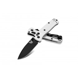 Benchmade Mini Bugout 533BK-1 Drop Point Blanca Hoja Negra