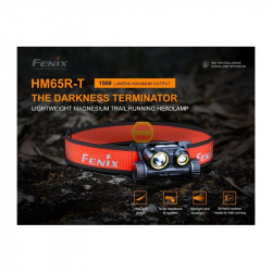 Linterna Frontal Fenix HM65R-T 1500 Lumens Recargable