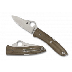 Spyderco SpyOpera Lockback Brown