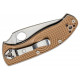 Spyderco Tenacious LWT Tan FRN Filo Mixto 