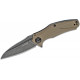 Kershaw Natrix Framelock Tan Hoja Negra