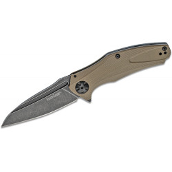 Kershaw Natrix Framelock A/O Tan Hoja Negra