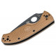 Spyderco Tenacious LWT Tan FRN Hoja Negra