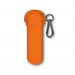 Victorinox Funda Silicona Classic SD con Mosquetón Headphones Mango Tango