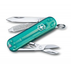 Victorinox Navaja Classic SD Tropical Surf Traslúcido 