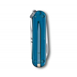 Navaja Victorinox mini 7 usos Swiss Lite con linterna azul