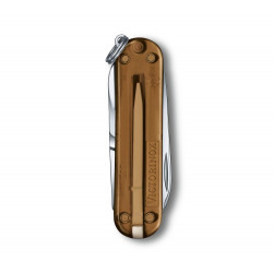 Victorinox Navaja Classic SD Chocolate Fudge Traslúcido 7 usos