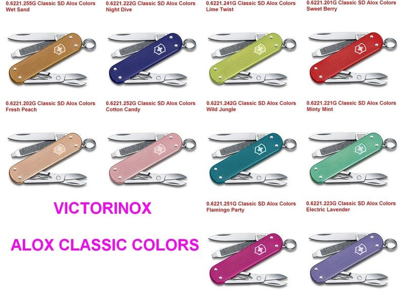 Victorinox Classic SD Alox Colours, Wet Sand 0.6221.255G Swiss navaja