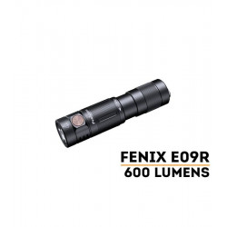 Linterna Fenix E09R 600 Lumens Recargable